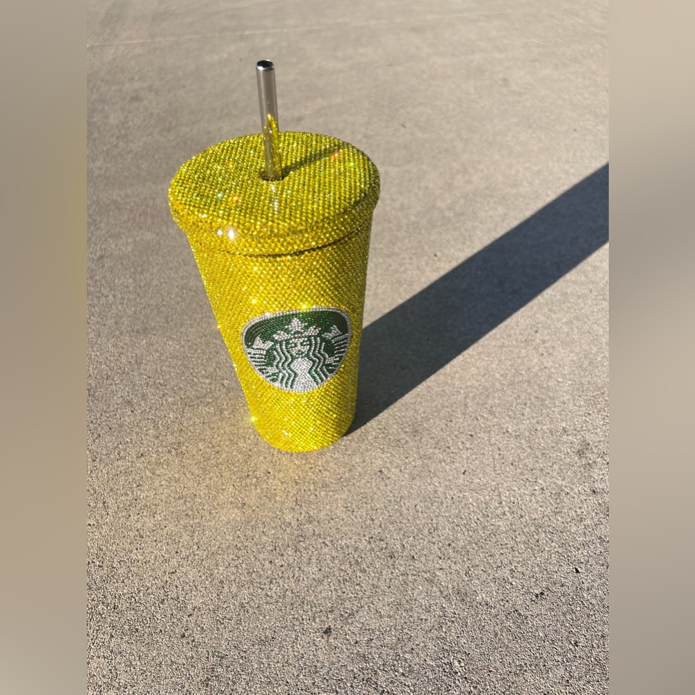 Starbucks Logo Yellow Tumbler - Picture 7 of 11